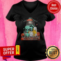 Awesome I’m Not Saying It Was Aliens But It Was Aliens Vintage V-neck