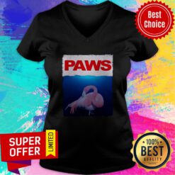 Awesome Paws Flamingo V-neck