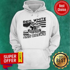 Awesome Red White And Brews Hoodie