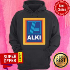 Funny Alki Farbe Schwarz Hoodie