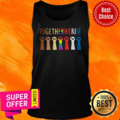 Funny LGBT Together We Rise Strong Tank Top