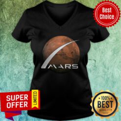 Funny Occupy Mars Nasa Spacex V-neck