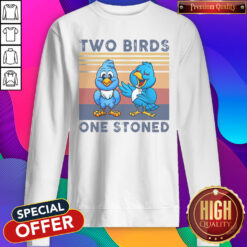 Funny Two Birds One Stondes Vintage Sweatshirt