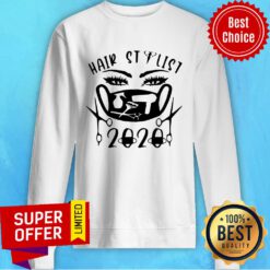 Nice Black Hair Stylist 2020 Face Mask Sweatshirt