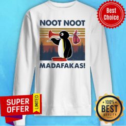 Nice Penguin Noot Noot Madafakas Vintage Sweatshirt