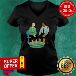 Nice Rainateeshirt Mister Rogers Gay Police V-neck