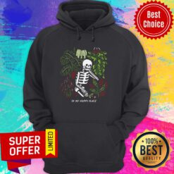 Nice Skull My Happy Place Hoodie