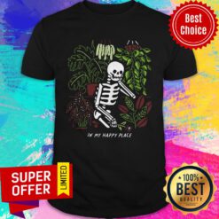Nice Skull My Happy Place Shirt