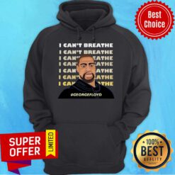 Official George Floyd Please I Can't Breathe Georgefloyd Hoodie
