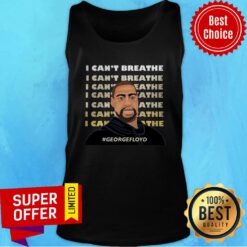 Official George Floyd Please I Can't Breathe Georgefloyd Tank Top