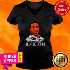 Official I Can't Breathe George Floyd V-neck