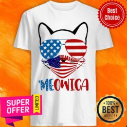 Official Meowica 4th Of July Merica Quarantine Shirt