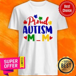 Official Proud Autism Mom Shirt