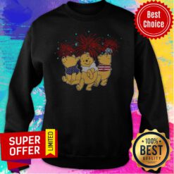 Pooh Disney Happy The 4th Of July Merica American Flag Independence Day Sweatshirt
