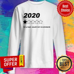 Premium 2020 Very Bad Would Not Recommend Sweatshirt