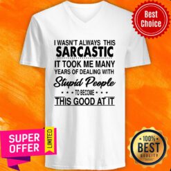 Premium Always This Sarcastic V-neck