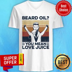 Premium Beard Oil You Mean Love Juice Vintage V-neck