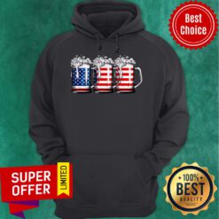 Premium Beer America Happy Independence Day Hoodie