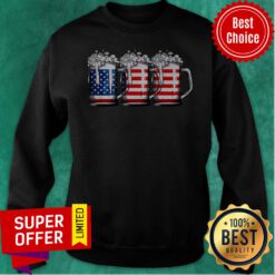 Premium Beer America Happy Independence Day Sweatshirt