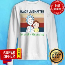 Premium Black Live Matter In Every Dimension Vintage Sweatshirt