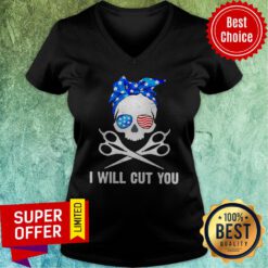 Premium I Will Cut You V-neck