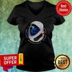 Premium Nasa Demo 2 Behnken Hurley Dragon Spacex V-neck