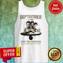 Premium September 8 1966 Star Trek Premieres The World Was Never The Same Tank Top