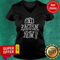 Premium Stussy End Racism Now V-neck