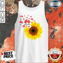 Premium Sunflower Huawei Logo Tank Top