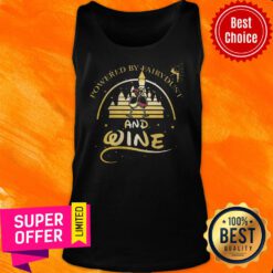 Premium Walt Disney Powered By Fairydust And Wine Tank Top