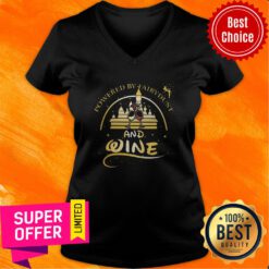 Premium Walt Disney Powered By Fairydust And Wine V-neck