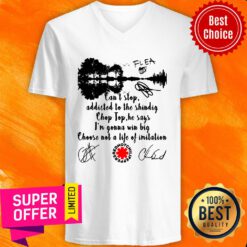 Red Hot Chili Peppers Can’t Stop Addicted To The Shindig Chop Top He Says I’m Gonna Win Big V-neck