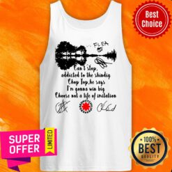 Red Hot Chili Peppers Can’t Stop Addicted To The Shindig Chop Top He Says I’m Gonna Win Big Tank Top