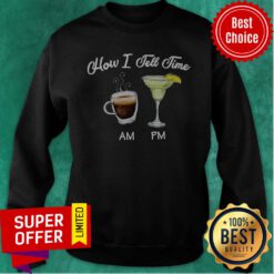 Top How I Tell Time Margarita Sweatshirt