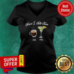 Top How I Tell Time Margarita V-neck