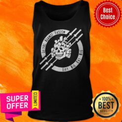 Top Lifters Against Fascism Lift Big Eat Big Tank Top