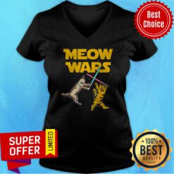 Awesome Meow Wars V-neck
