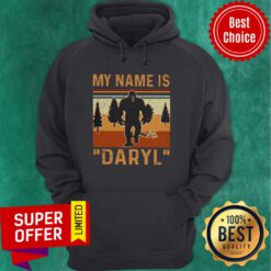 Awesome My Name Is Daryl Vintage Hoodie