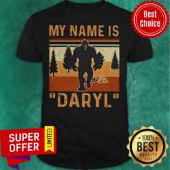 Awesome My Name Is Daryl Vintage Shirt