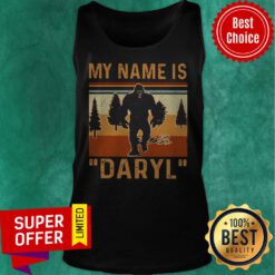 Awesome My Name Is Daryl Vintage Tank Top
