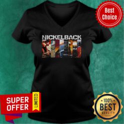 Awesome Nickelback Band Poster V-neck