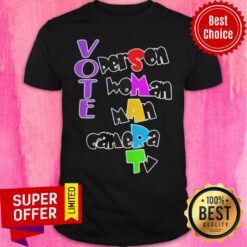 Awesome Person Woman Man Camera TV Shirt, Anti Trump Shirt, 2020 Elections Shirt