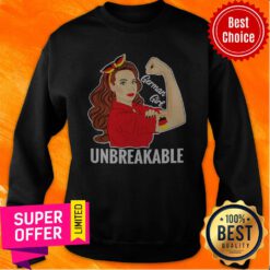 Awesome Strong Woman Tattoo German Girl Unbreakable Sweatshirt