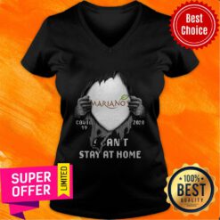 Blood Inside Me Mariano’s Covid-19 2020 I Can’t Stay At Home V-neck