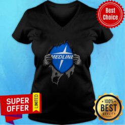 Blood Inside Me Medline Industries Covid 19 2020 I Can’t Stay At Home V-neck