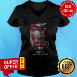 Bruce Lee 27-10-1940 20-07-1973 Do Not Pray For An Easy Life Pray For The Strength To Endure A Difficult One V-neck
