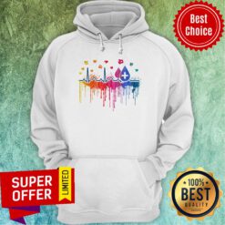 Funny Beat Paint Proud Phlebotomist Hoodie