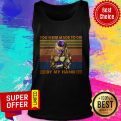 Funny Golden Frieza You Were Made To Die By My Hand Vintage Retro Tank Top