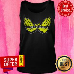 Funny Hand Is For The Children Tank Top