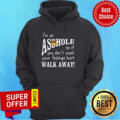 Funny I'm An Asshole So If You Don't Want Your Feelings Hurt Walk Away Hoodie